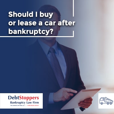 Should I buy or lease a car after bankruptcy?